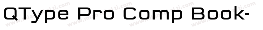 QType Pro Comp Book字体转换